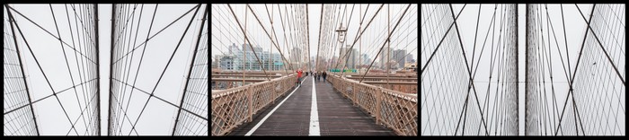 New-York Pont de Brooklyn Ekla